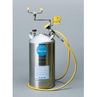 Bradley Corporation S19-690 Bradley 10 Gallon Portable Pressurized  Eye Wash Unit With Drench Hose